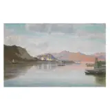 Marco Calderini, Twilight Calming, oil on cardboard