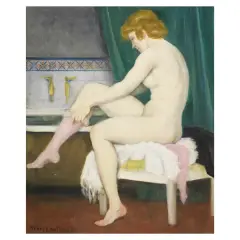 Henry Caro-Delvaille, Dressing Up, oil on canvas