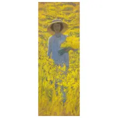 Yellow Flowers by Pompeo Fabri, pastel on paper, offered Oct 2024