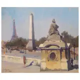Giovanni March, Paris, oil on canvas