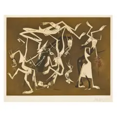 Wilfredo Lam by Wilfred Lam, WILFREDO LAM (Sagra La Granda, offered Jul 2024