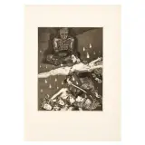 Max Klinger, Mord 1915 ca, etching and drypoint