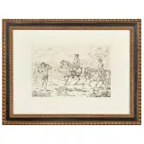 Giorgio de Chirico, I Figli dell'Arconte 1948, lithograph