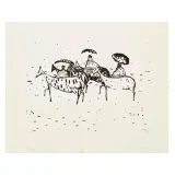 Anton Zoran Mušič, Horses 1948