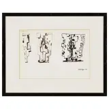Pietro Consagra, Untitled 1955 Indian