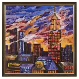 Saverio Terruso, Sunset over New York 2000