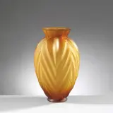 Ernest Marius Sabino, Yellow Glass Vase Vaso