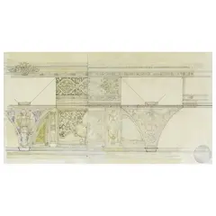 Fornaci San Lorenzo by Tito Chini, Fornaci San Lorenzo DECORATION PROJECT PROGETTO PER DECORAZIONE, offered Jun 2024