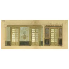 Prato Station Decorative Project by Tito Chini, offered Jun 2024