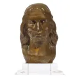 Claudio Botta, Head Of Christ, bronze