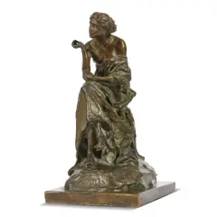 The Model by Armando Zago, bronze, offered Jun 2024