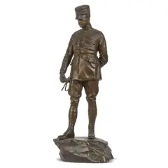 Ettore Ximenes, H.R.H. Emanuele Filiberto Di Savoia, bronze