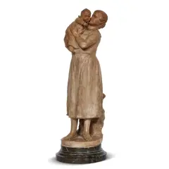 Decimo Passani, Mother'S Love, terracotta