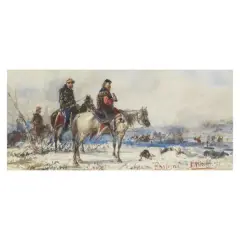 Garibaldi On The Battlefield by Sebastiano De Albertis, offered May 2024