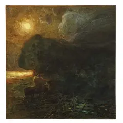 The Titans by Plinio Nomellini, oil on canvas, offered May 2024