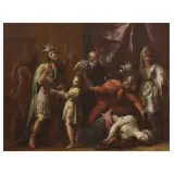 Alessandro Gherardini, The Death Of Lucretia, oil on canvas