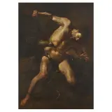 Gioacchino Assereto, Prometheus And The Vulture, oil on canvas