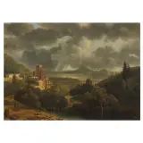 Jean-Victor Bertin, Landscape With Roman Aqueduct