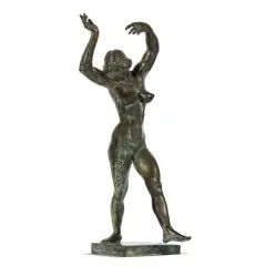 Arab dancer 1971 by Francesco Messina, bronze, offered Apr 2024