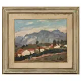 Felice Carena, Village 1934