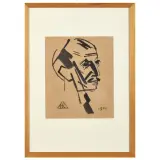 Nikolay Kulbin, Untitled, Masculine portrait