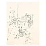 Der Weg Allen Fleisches 10 1929 ca. Indian by George Grosz, offered Apr 2024