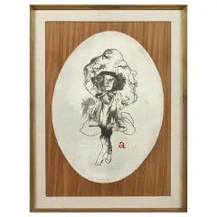Giuseppe Guerreschi, Woman's figure 1961