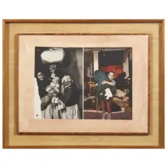 Impero Nigiani, Untitled, mixed media on canvas