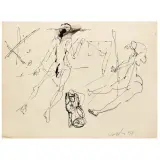 Claudio Cintoli, Untitled 1958 Indian