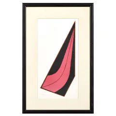 Untitled by Andrea Raccagni, mixed media and collage on paper, offered Apr 2024