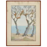 Alfredo Ubaldo Gargani, Trees at the sea