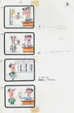 Untitled by Bruno Bozzetto, Story board marker on paper, offered Apr 2024