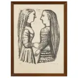 Massimo Campigli, Due donne di profilo 1952