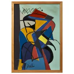 Aldo Gentilini, Untitled varnish and, acrylic on canvas