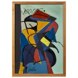 Aldo Gentilini, Untitled varnish and, acrylic on canvas