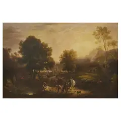 Ludovico Ariosto And The Brigands by Giuseppe Bezzuoli, oil on canvas, offered Mar 2024