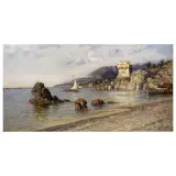 Giuseppe Carelli, On The Beach