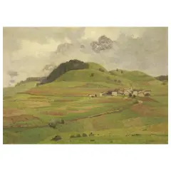 Oreste Albertini, Moena Seen From Campagnola