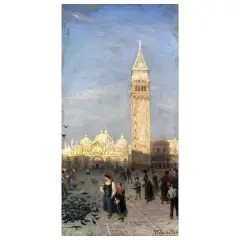 San Marco Square by Pierre Tetar van Elven, offered Mar 2024
