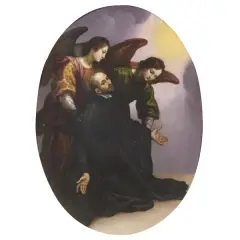 A Saint Supported By Two Angels by Francesco Curradi, offered Mar 2024