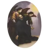 Francesco Curradi, A Saint Supported By Two Angels