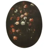 Margherita Caffi, Flowers In A Vase, oil on canvas