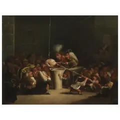 Faustino Bocchi, The Enema, oil on canvas