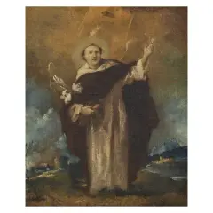 Saint Vincenzo Ferrer by Francesco Guardi, oil on canvas, offered Mar 2024