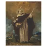 Francesco Guardi, Saint Vincenzo Ferrer, oil on canvas