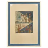 Sebastian Matta, Untitled, lithograph