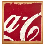 Mario Schifano, Untitled, Coca Cola silk-screen printing on paper