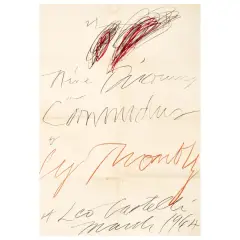 Untitled by Cy Twombly, Leo Castelli, offered Feb 2024