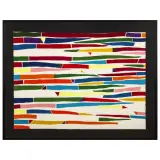 Piero Dorazio, Untitled (3B) 1974 felt and, collage