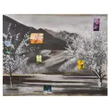 Donna Moylan, Black bloody spring 1994, oil on canvas